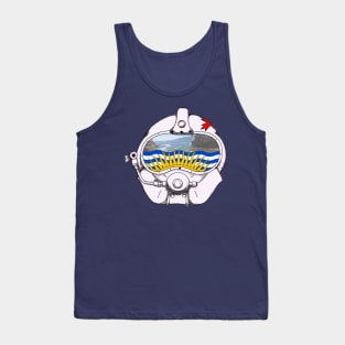 British Columbia Dive Helmet Tank Top